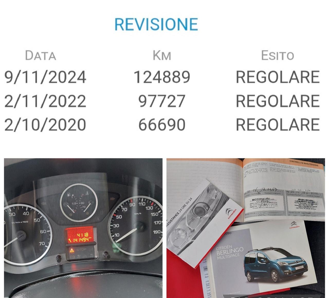 Citroen Berlingo Multispace 1.6 BlueHDi 100cv XTR