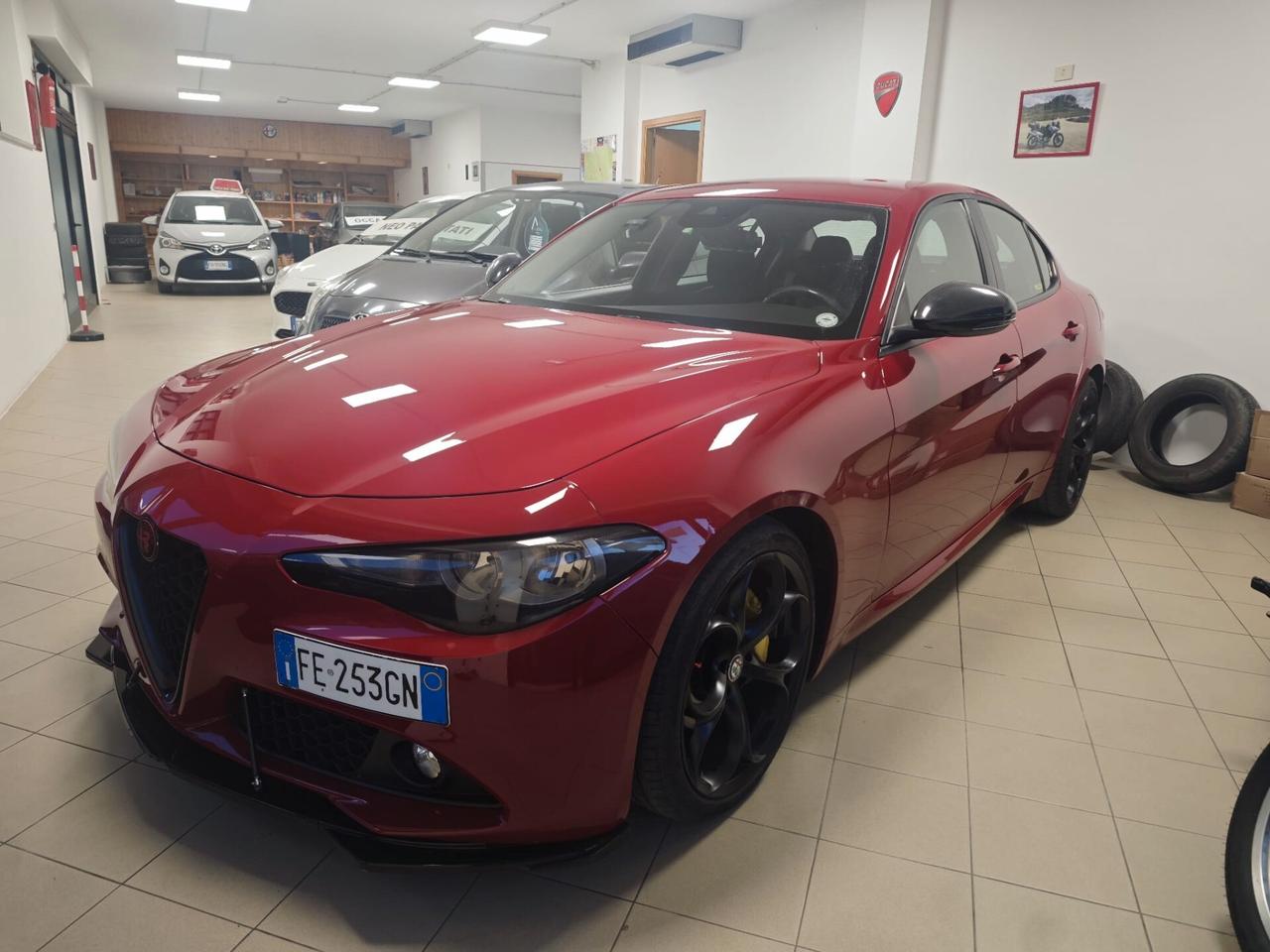 Alfa Romeo Giulia 2.2 Turbodiesel ex-150 CV AT8 Super Modalità Race