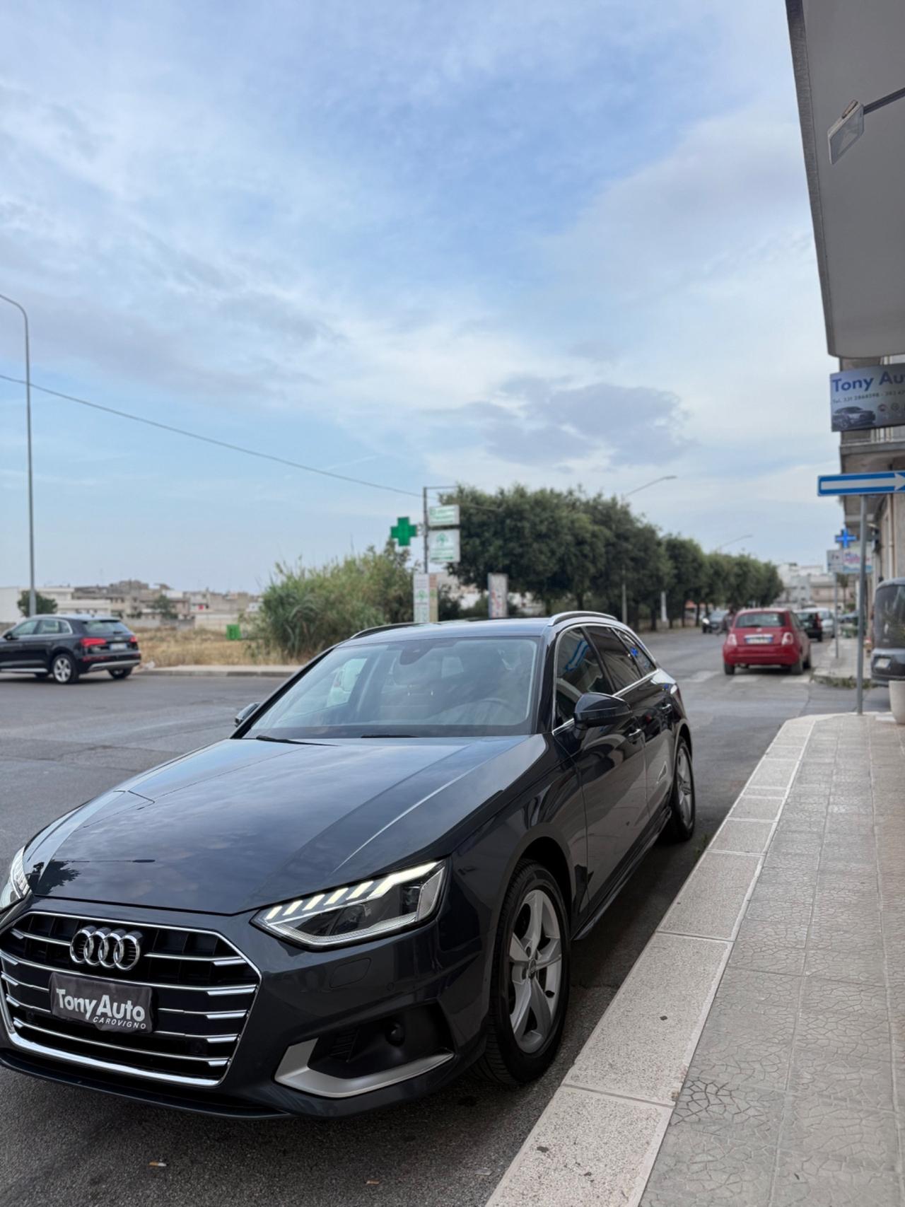 Audi A4 Avant 35 2.0 tdi mhev (DIESEL/ELETTRICA) s-tronic VIRTUALCOCKPIT,NAVIGATORE,FARO MATRIX