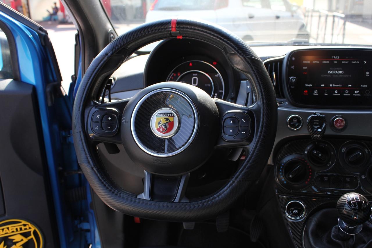 FIAT 500 1.2 69 CV ''LOOK ABARTH 695 TRIBUTO FERRARI INTERNI MISTO PELLE TRAFORATA