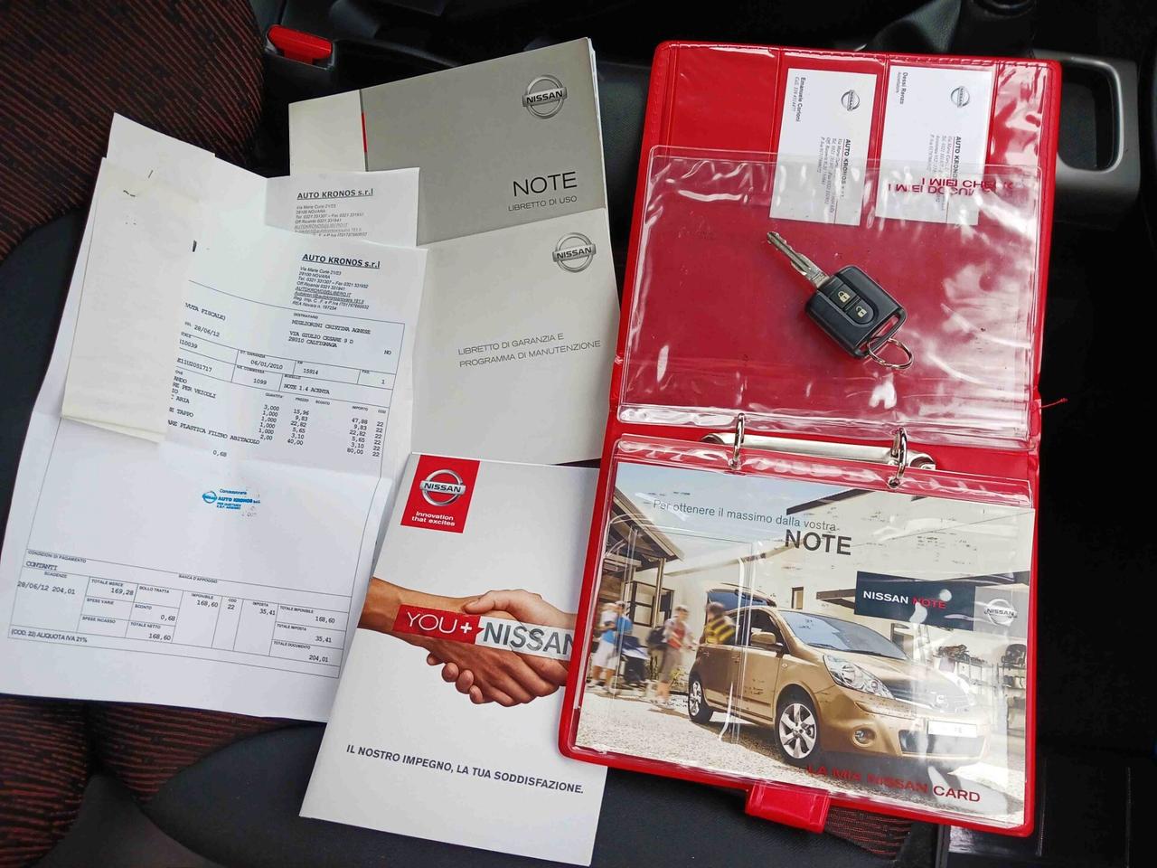 Nissan Note 1.4 benz. - POCHI KM - PERFETTA