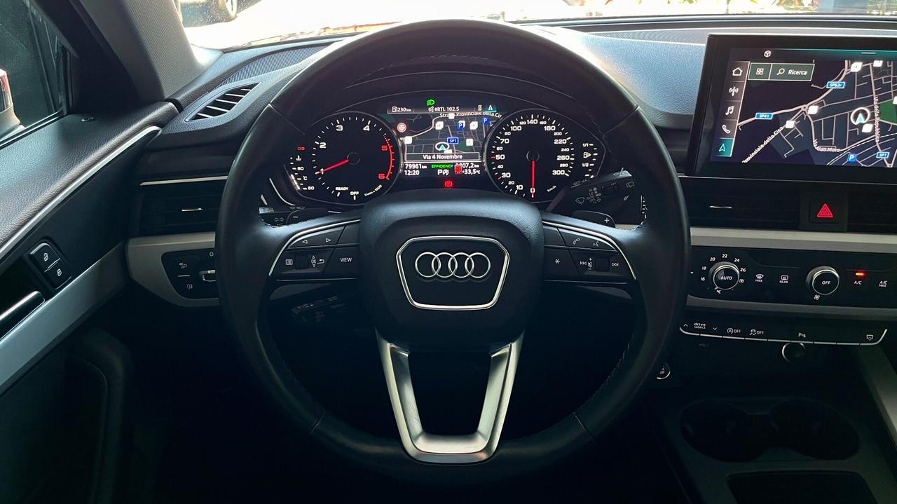 AUDI A4 AVANT 35 2.0 BUSINESS ADVANCED S-TRONIC TDI 163 CV - FULL LED, CARPLAY, CRUISE CONTROL