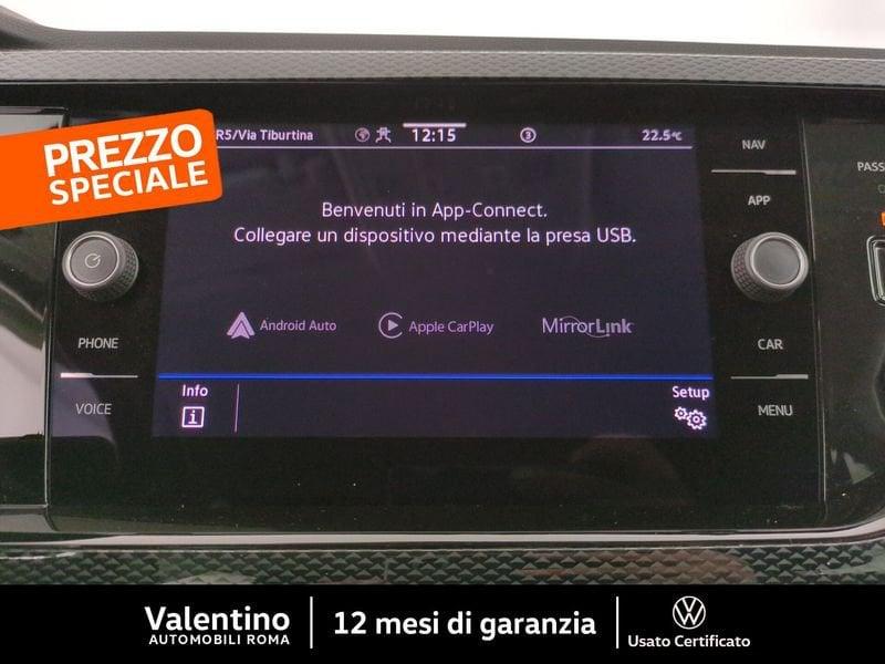 Volkswagen Taigo 1.0 TSI 95 CV Life