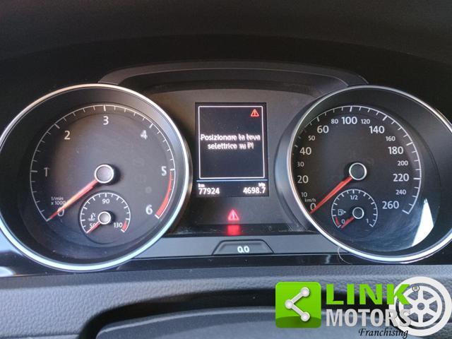 VOLKSWAGEN Golf 1.6 TDI 115 CV 5p. Executive BlueMotion Technology