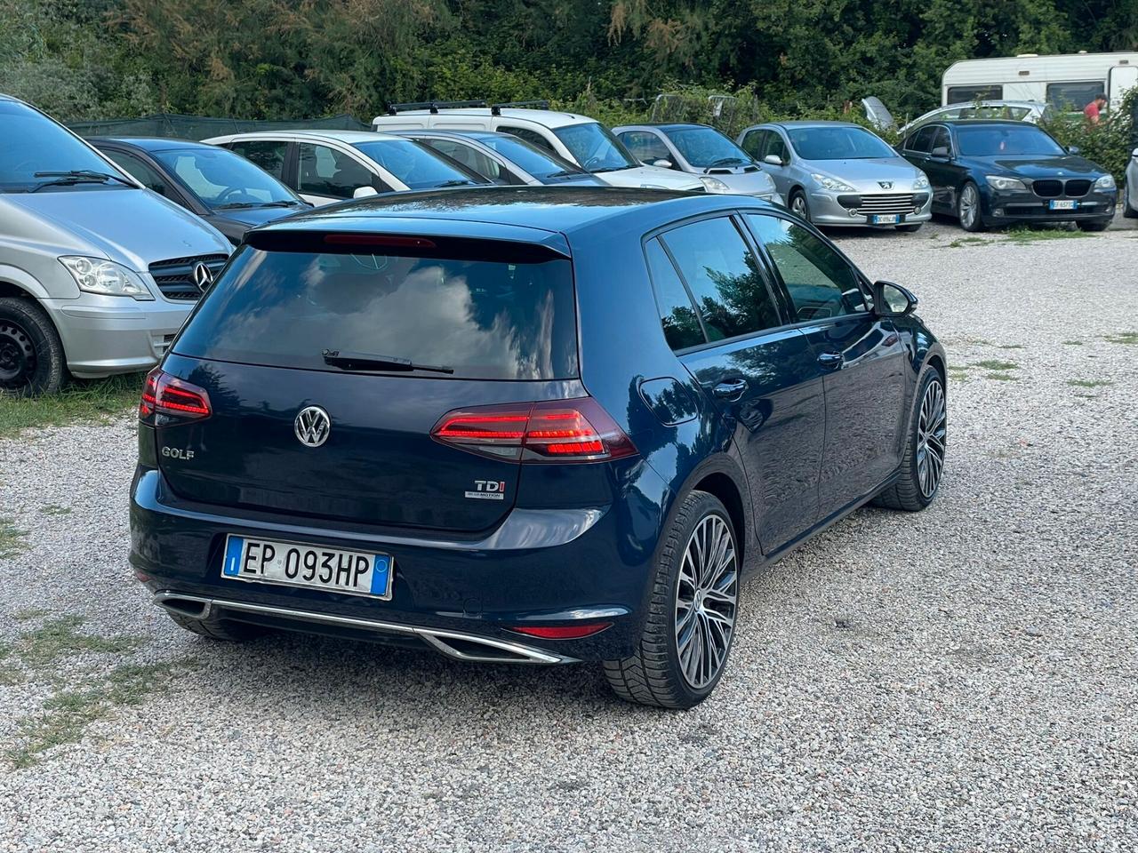 Volkswagen golf 1.6 tdi DSG bluemotion technology higline