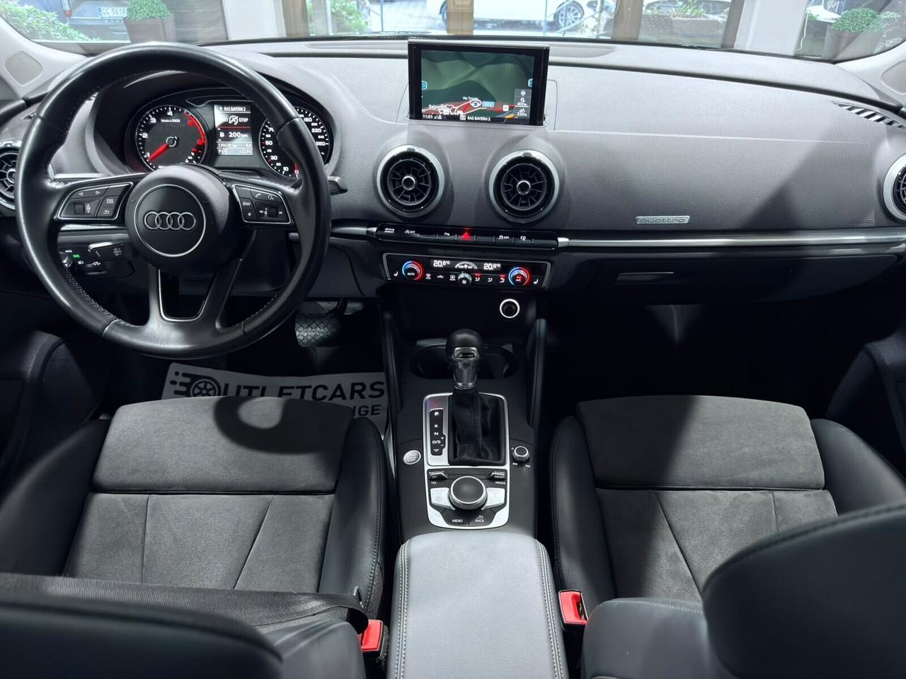 AUDI A3 SPB 2.0TDI 184CV QUATTRO S-TRONIC GANCIO