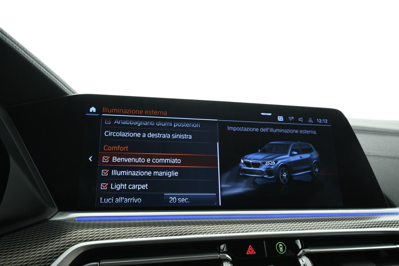 BMW X5 xdrive45e Msport auto CAMERA+ACC+SOSP. PNEUMATICHE+C21"