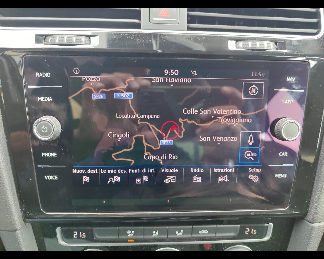 VOLKSWAGEN Golf 7ª serie - Golf 1.4 TGI 5p. Executive BlueMotion