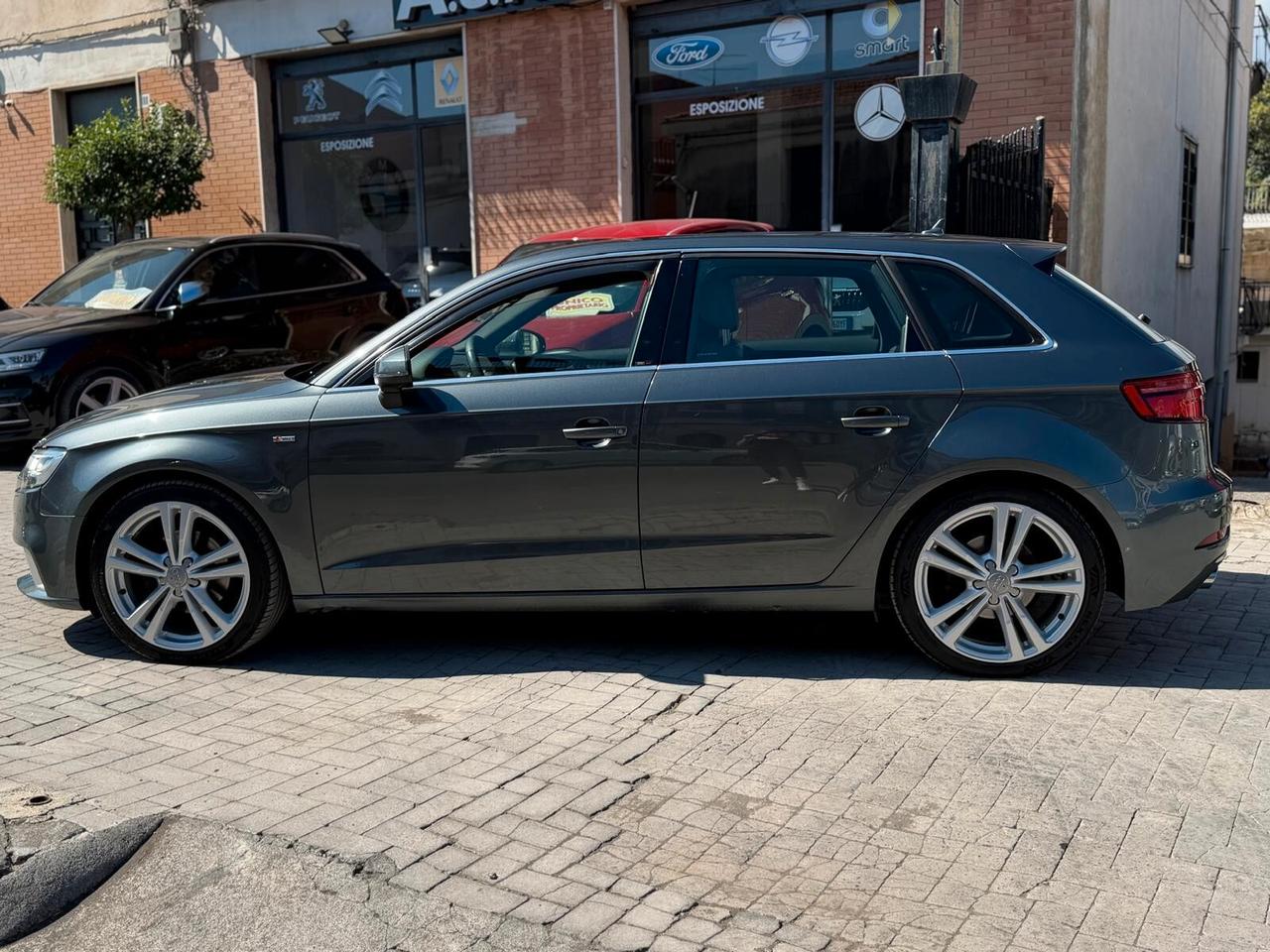 Audi A3 SPB 2.0TDI SPORT S-LINE INTERNO ESTERNO BLOCK SYSTEM