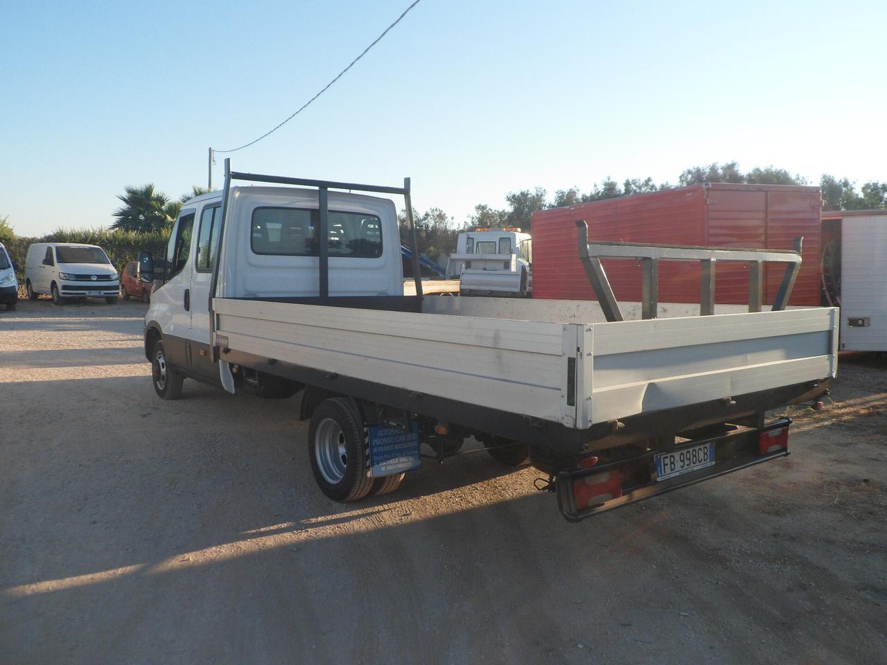Iveco Daily 35c15 doppia cabina cassone fisso