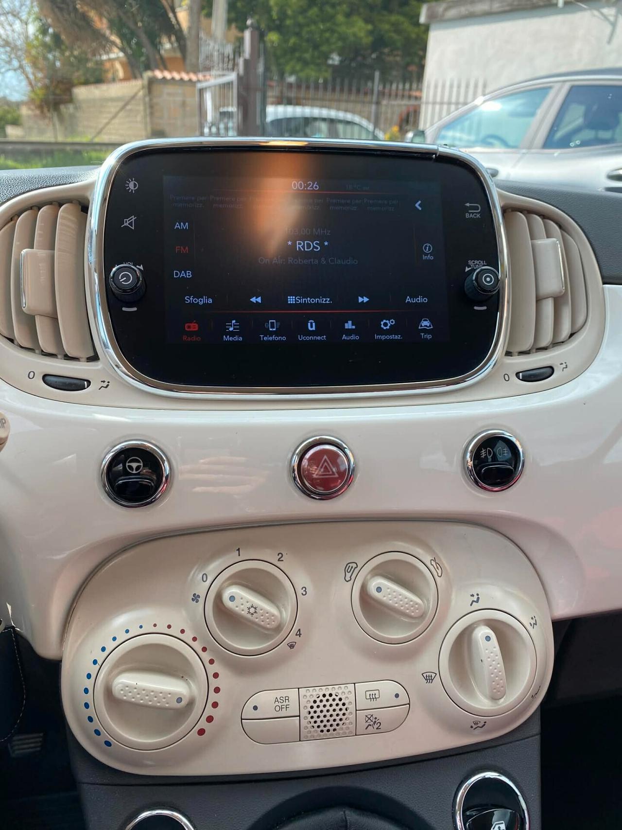 Fiat 500 1.2 Benzina Cabrio Lounge Ok Neop.