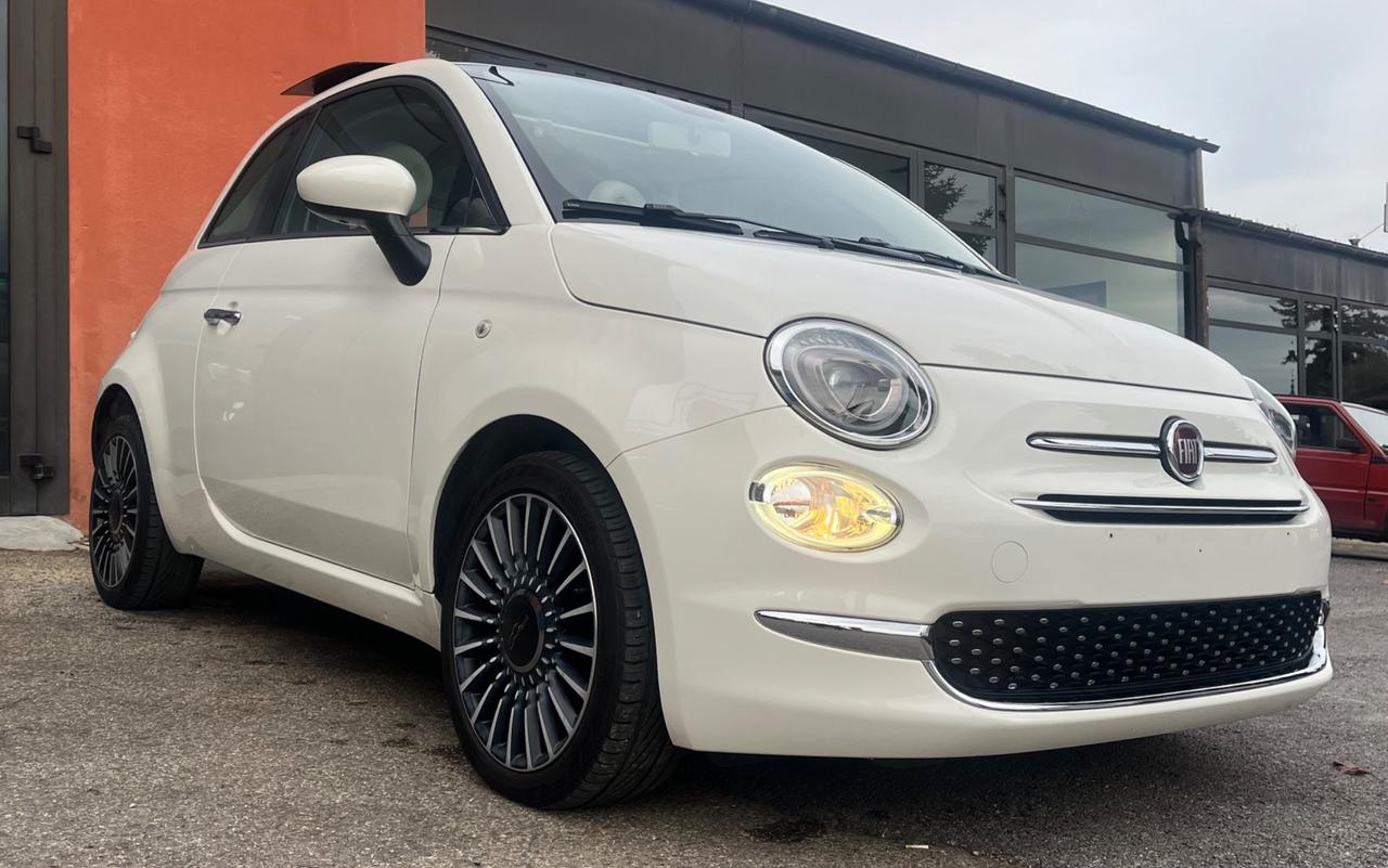 Fiat 500 1.2 Lounge-Km69500-tetto apribile