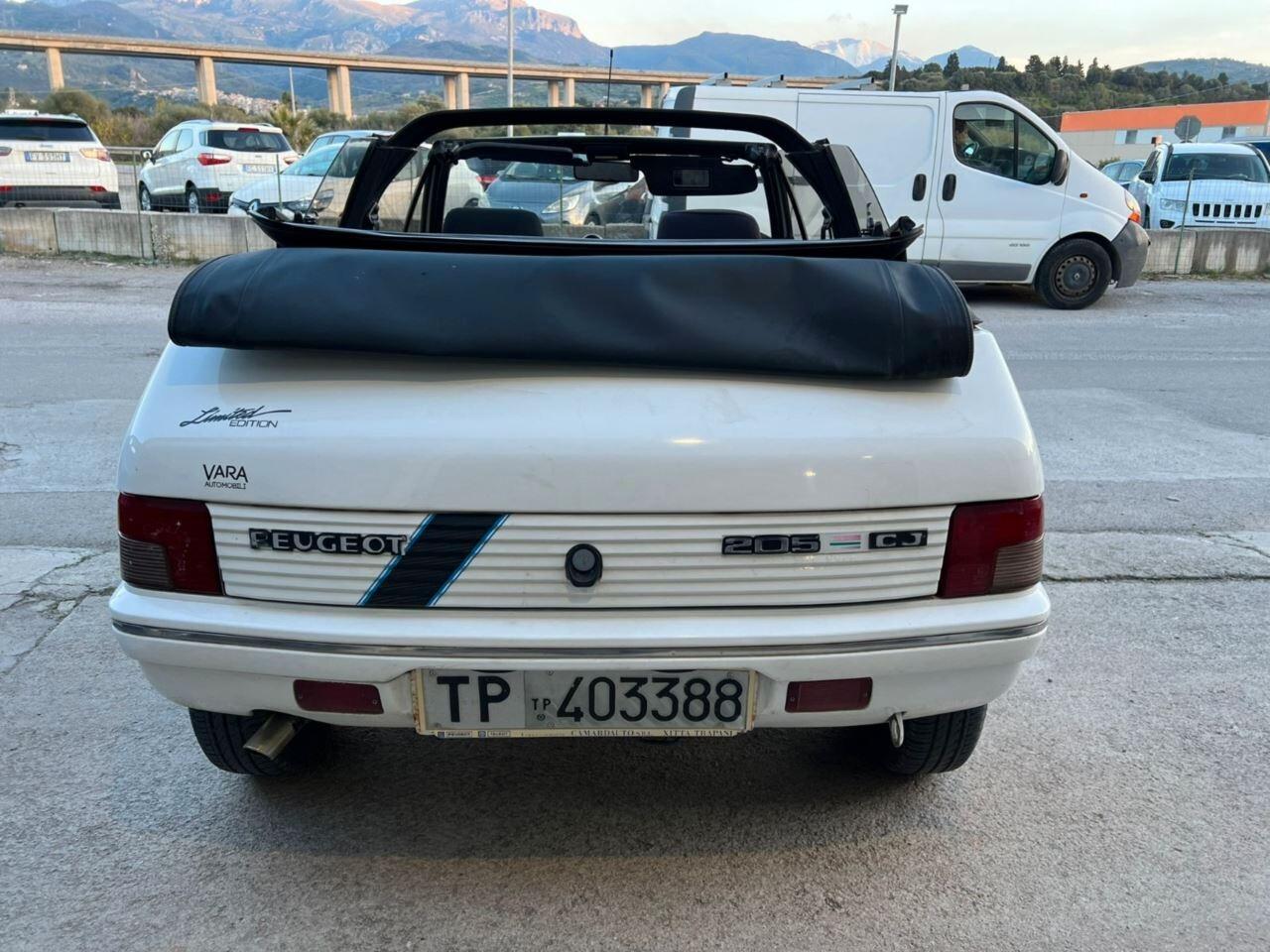 Peugeot 205 1.1i cat Cabriolet CJ