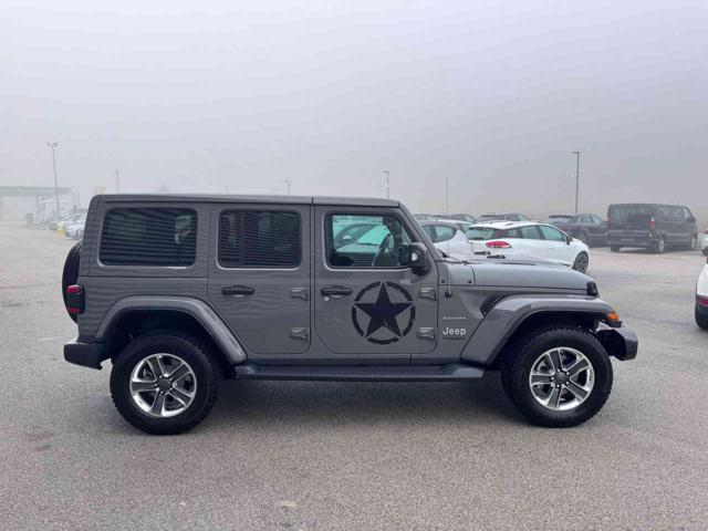 JEEP Wrangler Unlimited 2.2 Mjt II 4X4 4WD Sahara GANCIO TRAINO
