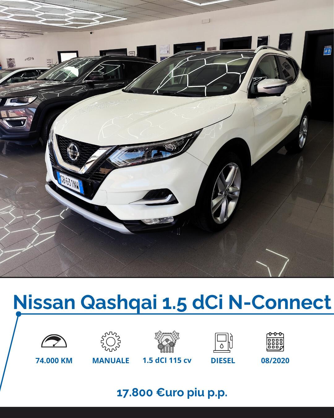 Nissan Qashqai 1.5 dCi 115 CV N-Connecta