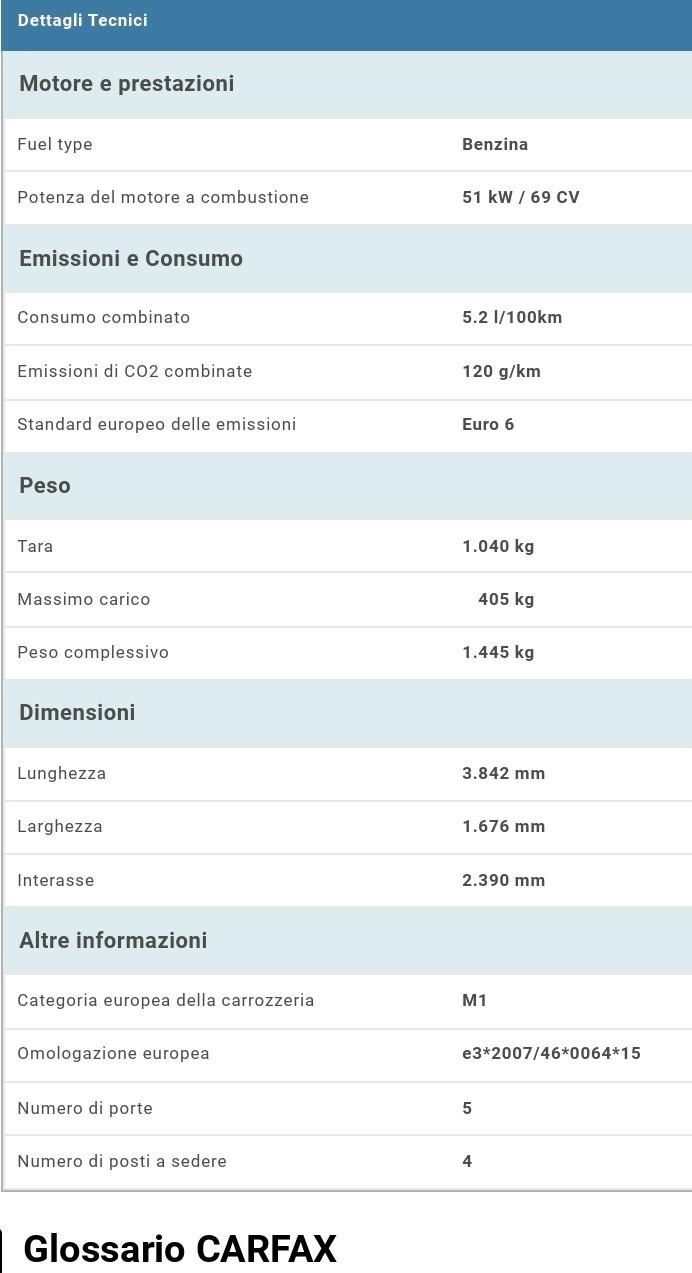 LANCIA YPSILON 1.2 - UNICO PROP - POCHI CHILOMETRI