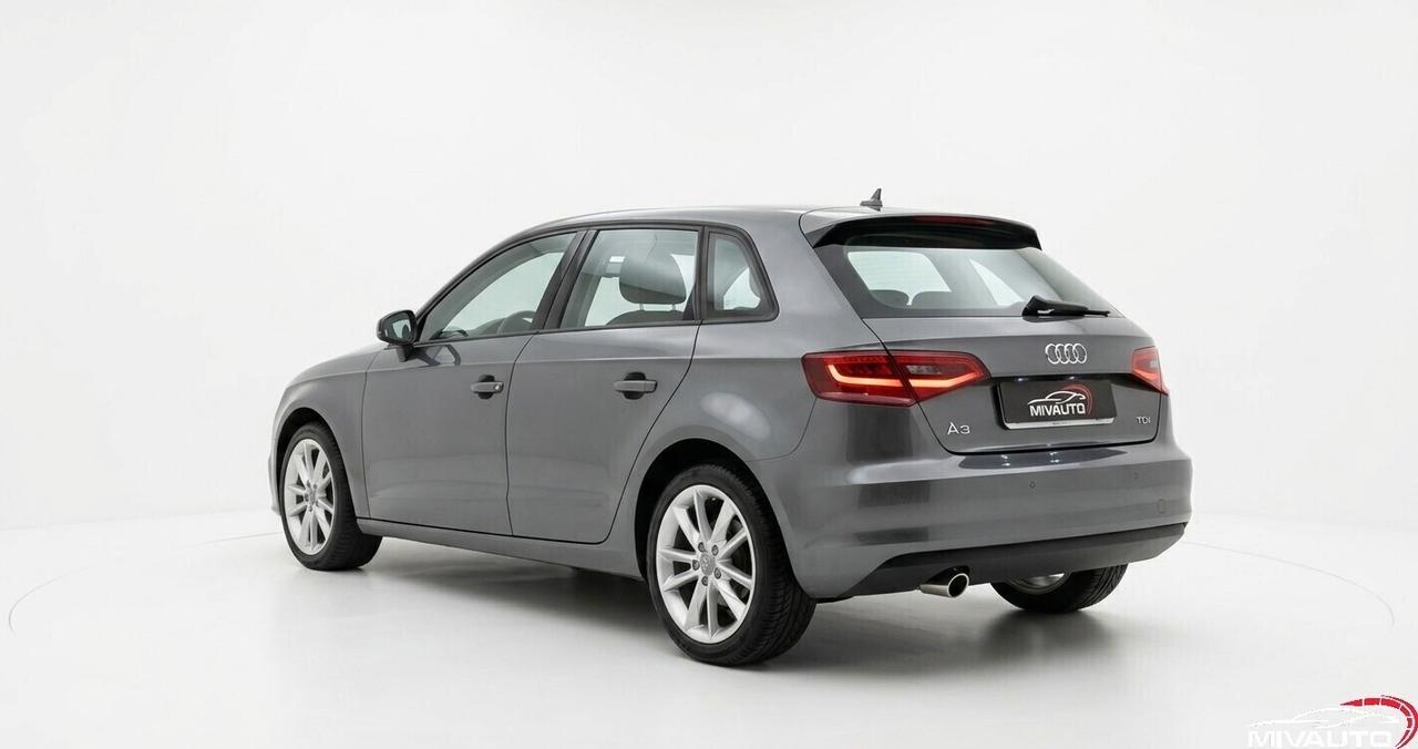 Audi A3 Sportback 1.6 TDI 110cv ADMIRED (ECOBONUS ROTTAMAZIONE)