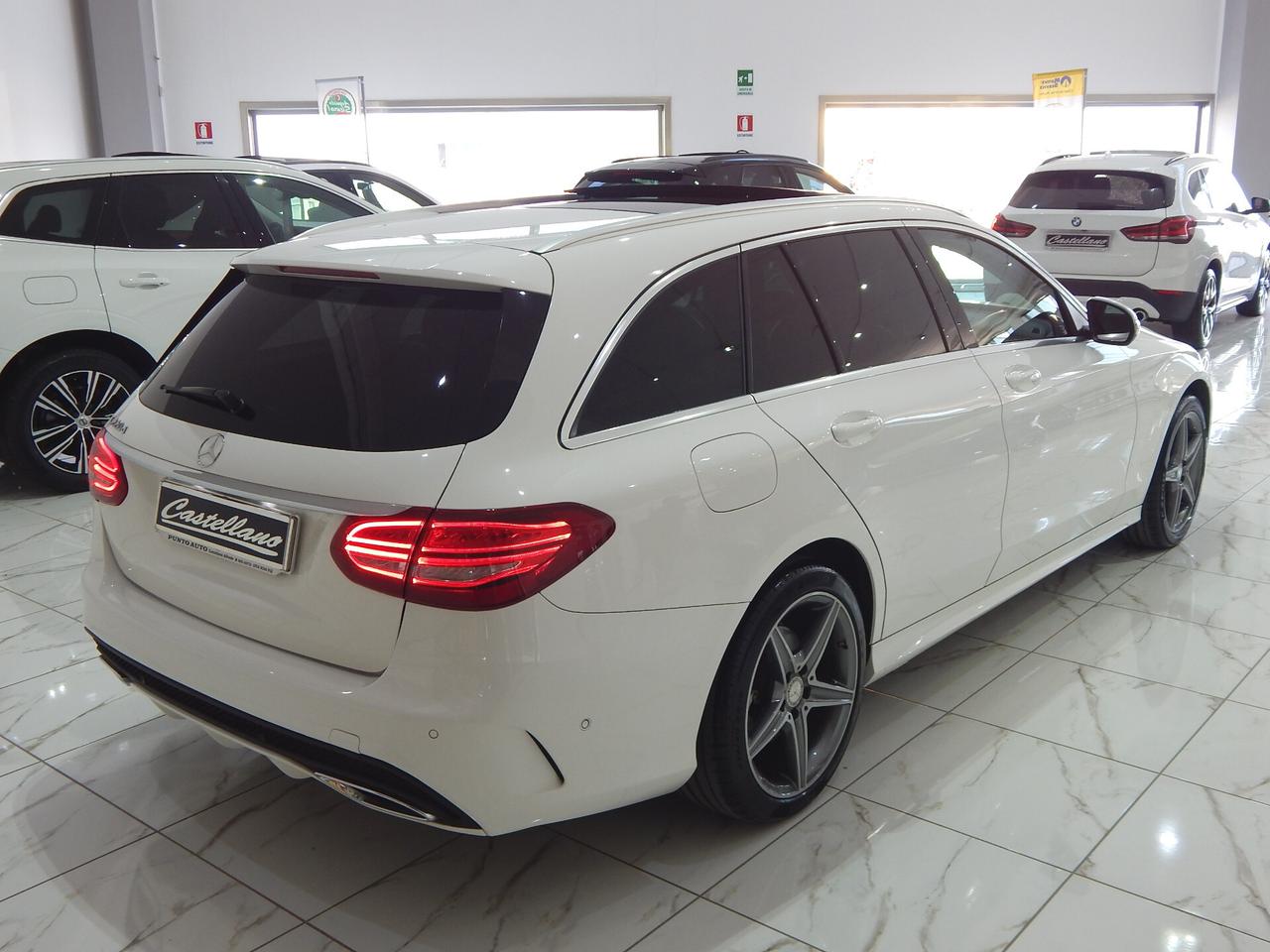 Mercedes-Benz C 220 d SW Premium Aut. TETTO-NAVI-PELLE-PARK-LED