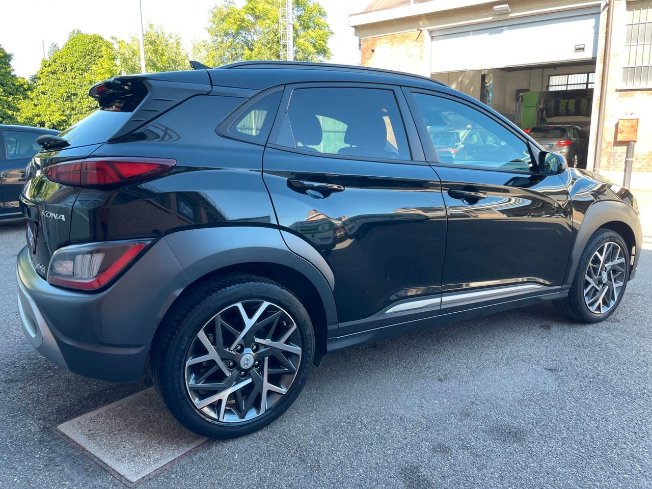 Hyundai Kona 1.6 HYBRID XLINE AUTOMATICA Safety Pack- TAGLIANDI UFFICIALI