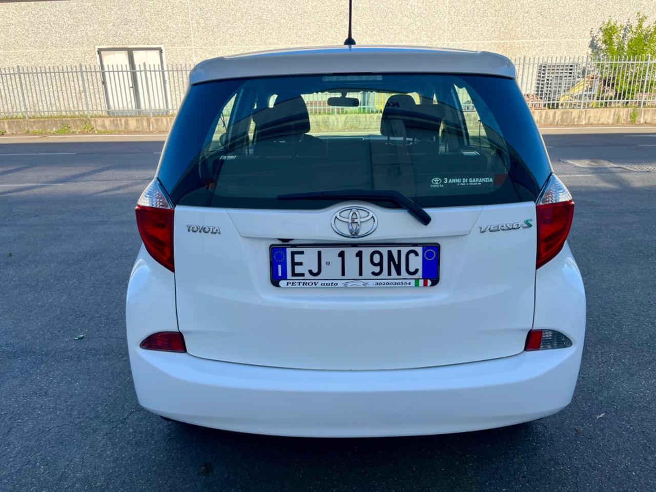 Toyota Verso-S 1.3benz 2011 72.000km perfetta per neopatentati