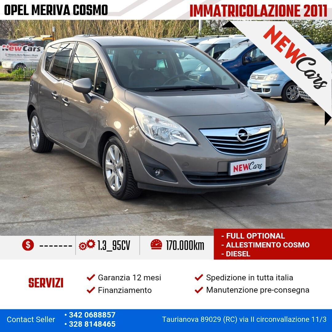 Opel Meriva 1.3 CDTI 95CV ecoFLEX Cosmo