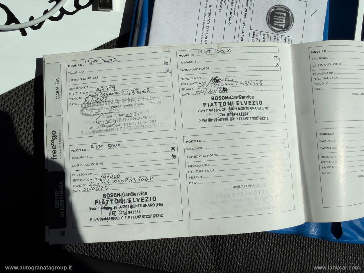 FIAT 500X 1.6 M.Jet 120 CV Cross Plus IMPECCABILE!