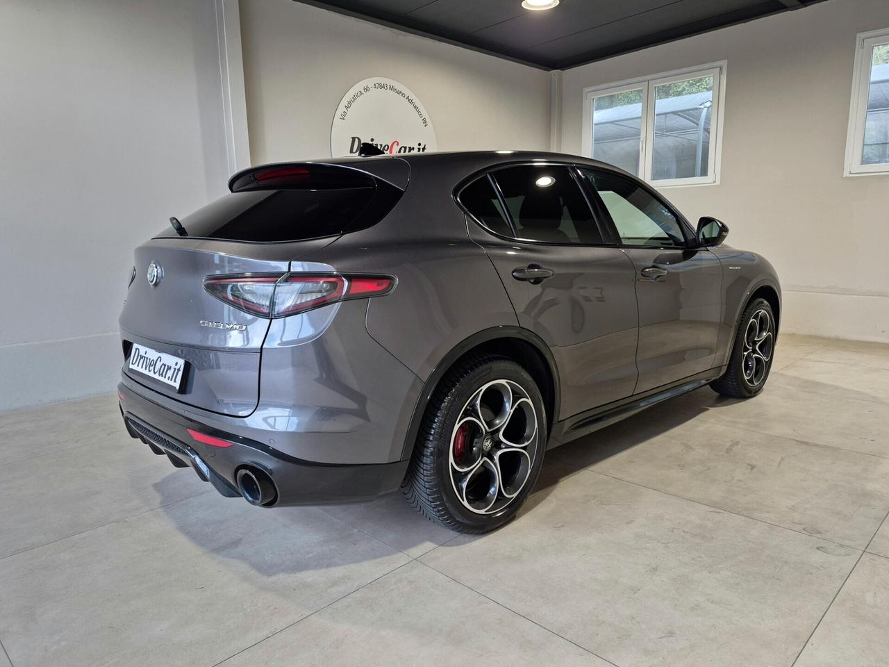 Alfa Romeo Stelvio VELOCE Q4 AT8 2.2 MTJ 210CV TOTAL BLACK C20"