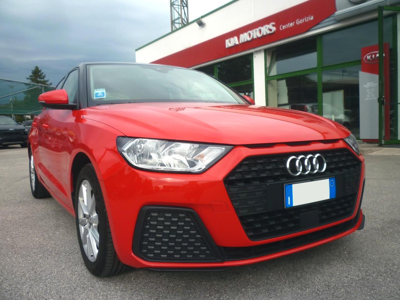 AUDI A1 Sportback 25 1.0 TFSI 95 CV ROSSO 2020