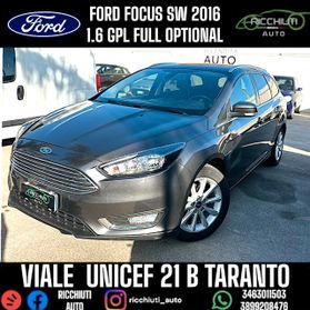 FORD FOCUS SW 1.6 GPL 2016 TITANIUM