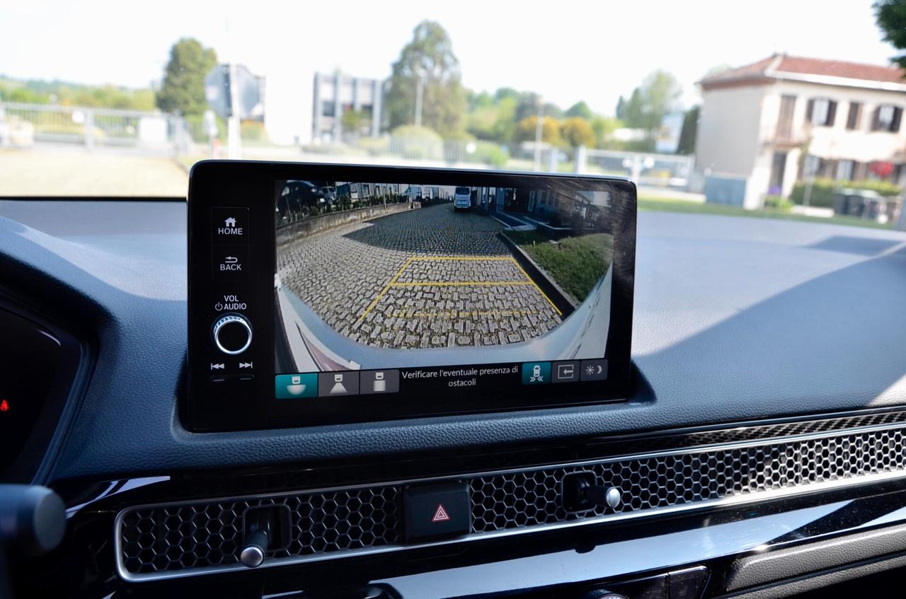 HONDA CIVIC 2.0 HEV SPORT 184cv ECVT, UNICOPROPRIETARIO, UFF ITALIANA, SERVICE HONDA, EURO 6D, FARI LED, RETROCAMERA, PERMUTE