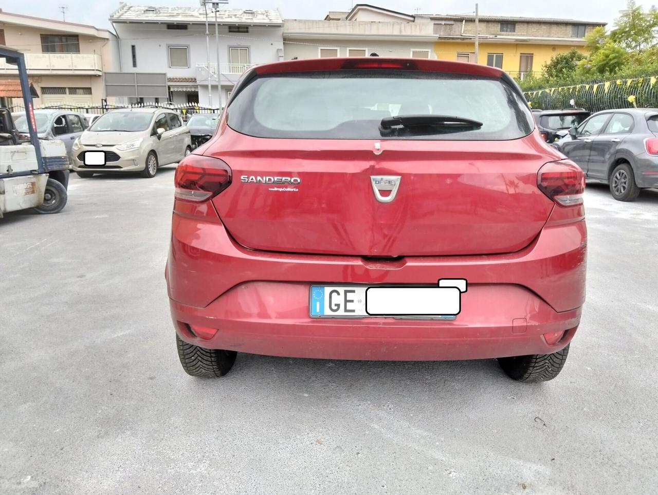 Dacia Sandero Streetway 1.0 Benz. 2021 SINISTRATA