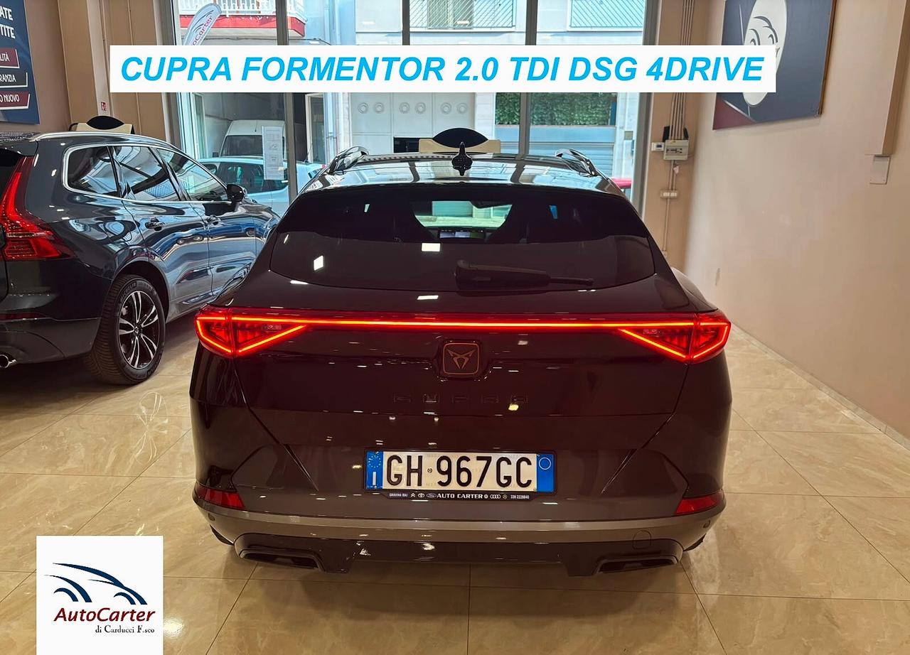 Cupra Formentor 2.0 TDI 150CV 4 DRIVE**TETTO**