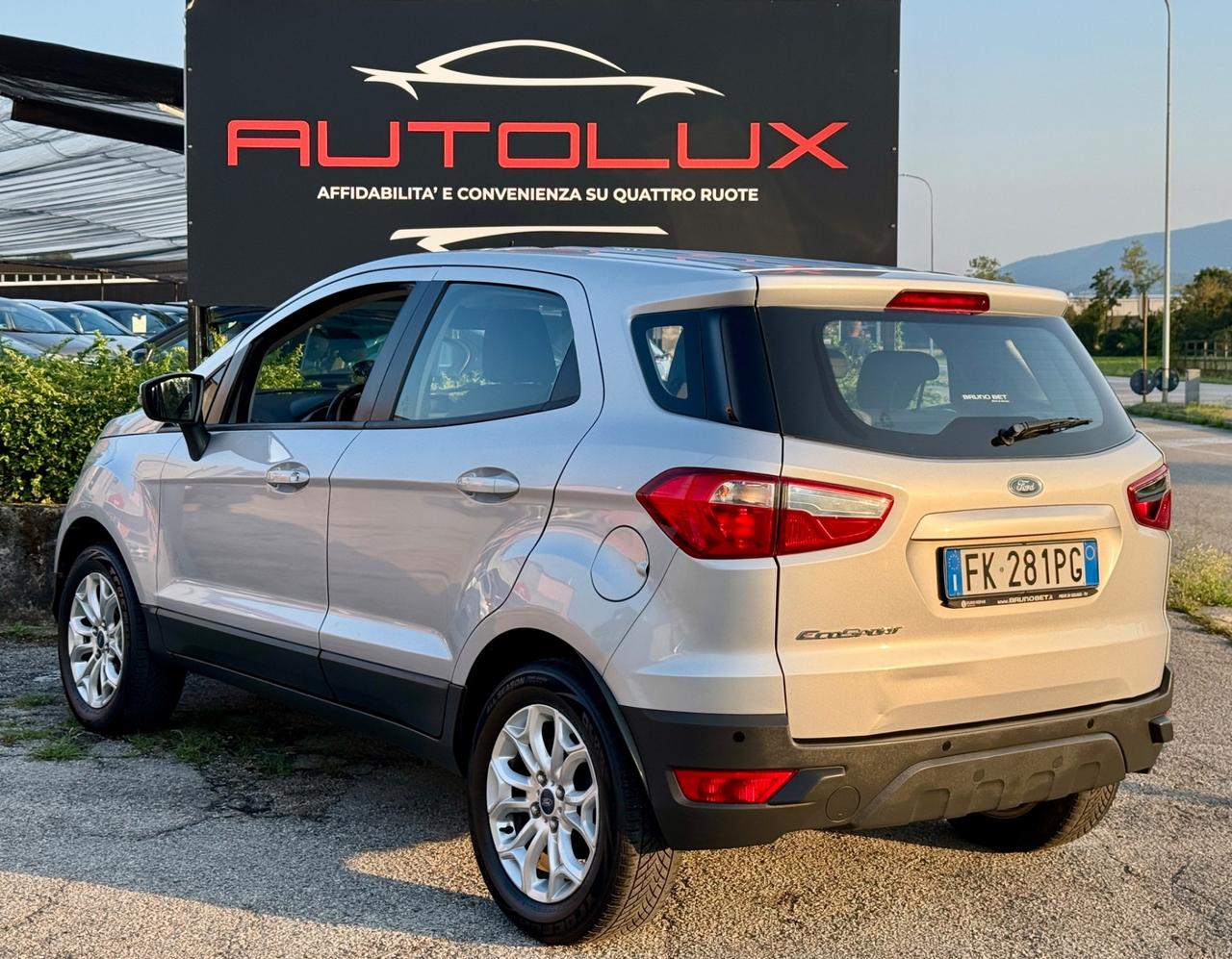 Ford EcoSport 1.5 110 CV GPL 2017 OK NEOPATENTATI