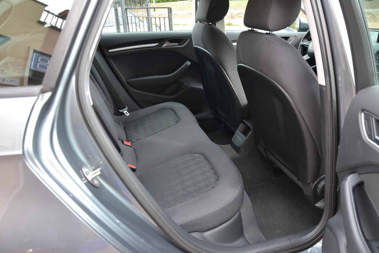 Audi A3 1.6 TDI 110CV SPORTBACK EURO6B *GARANZIA 12 MESI**