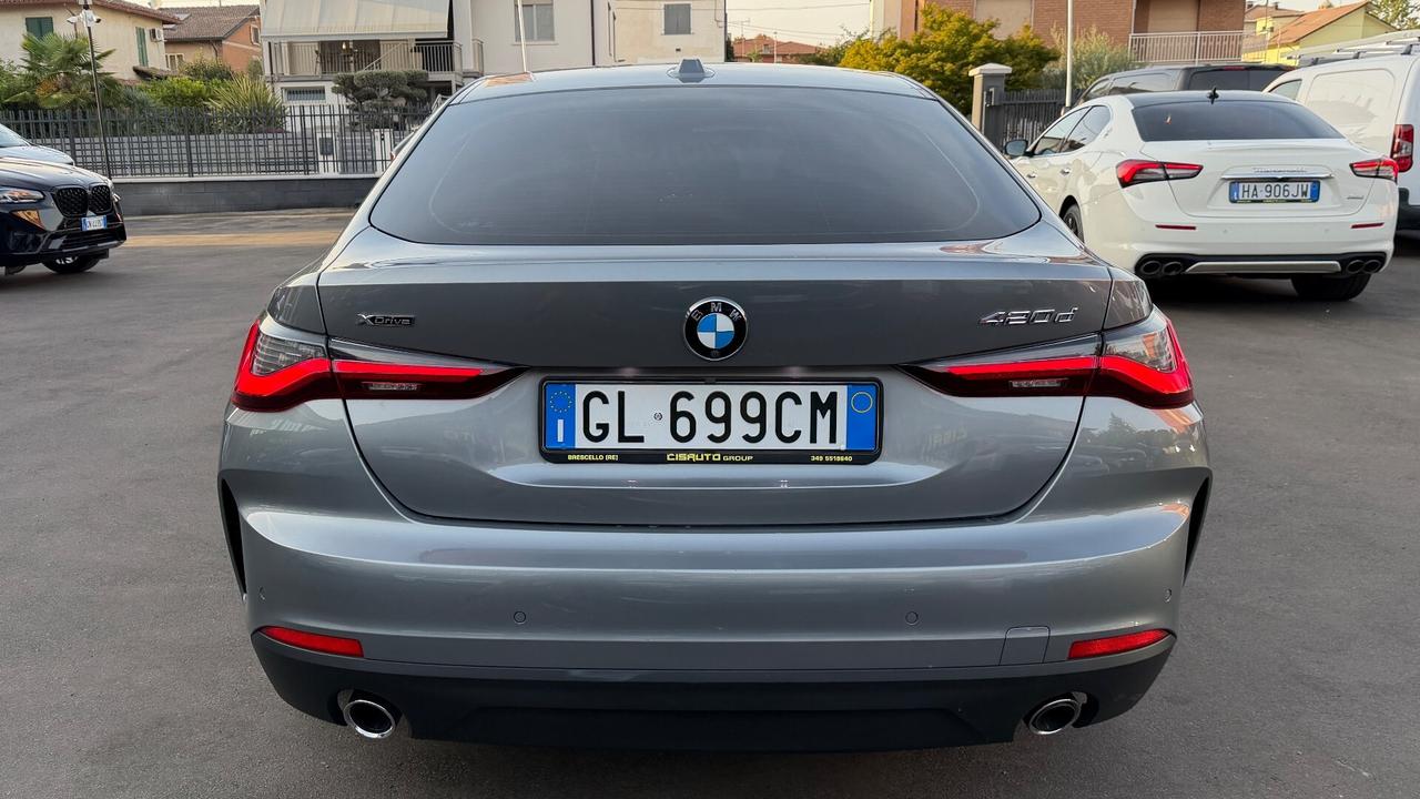 BMW 420D GRAN COUPE 2.0 X-DRIVE 48V ADVANTAGE 190CV - FULL LED, VIRTUAL COCKPIT, PELLE