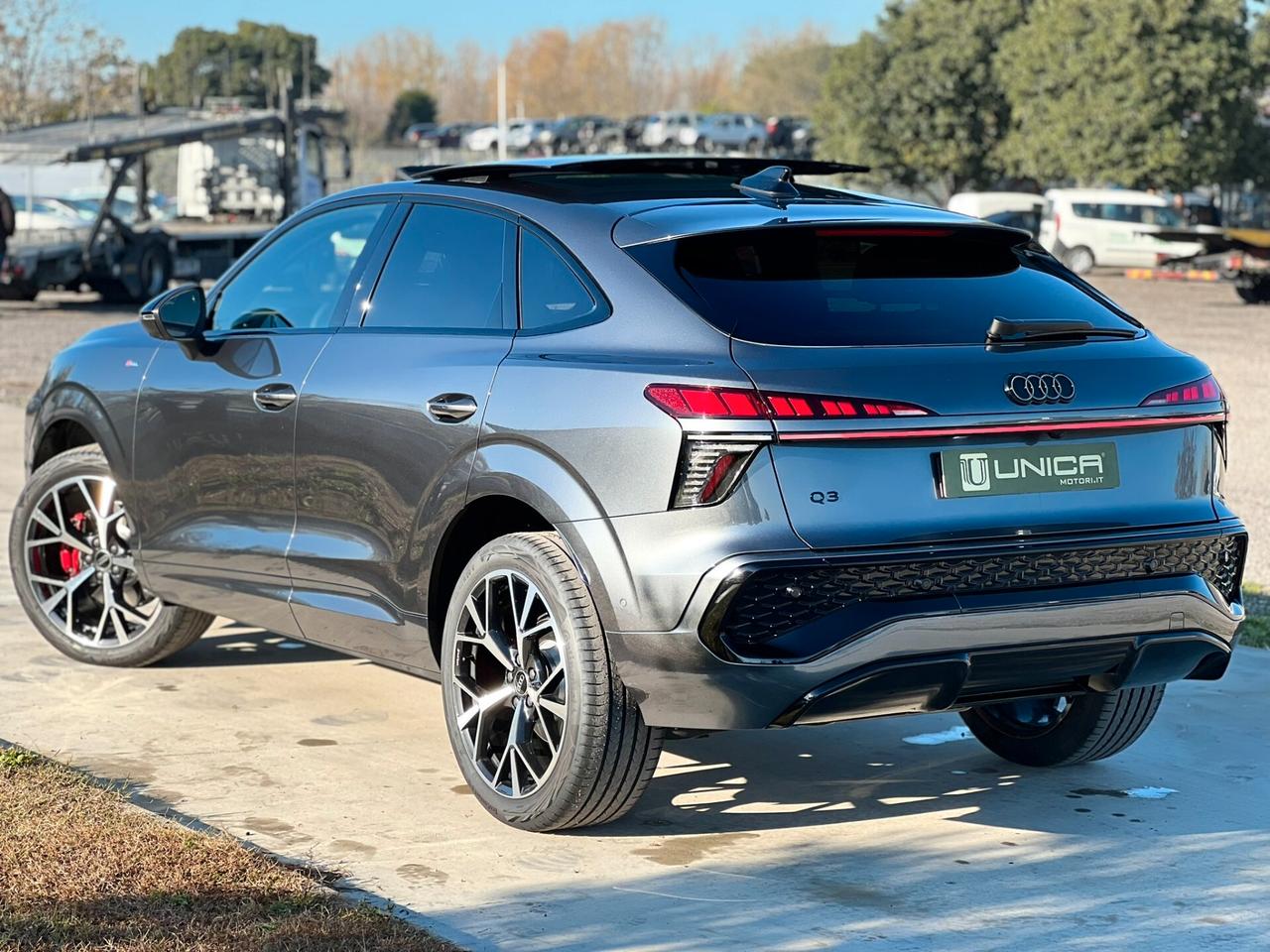 Audi Q3 Sportback 2.0 tdi S line 150cv S-tronic IVA ESPOSTA