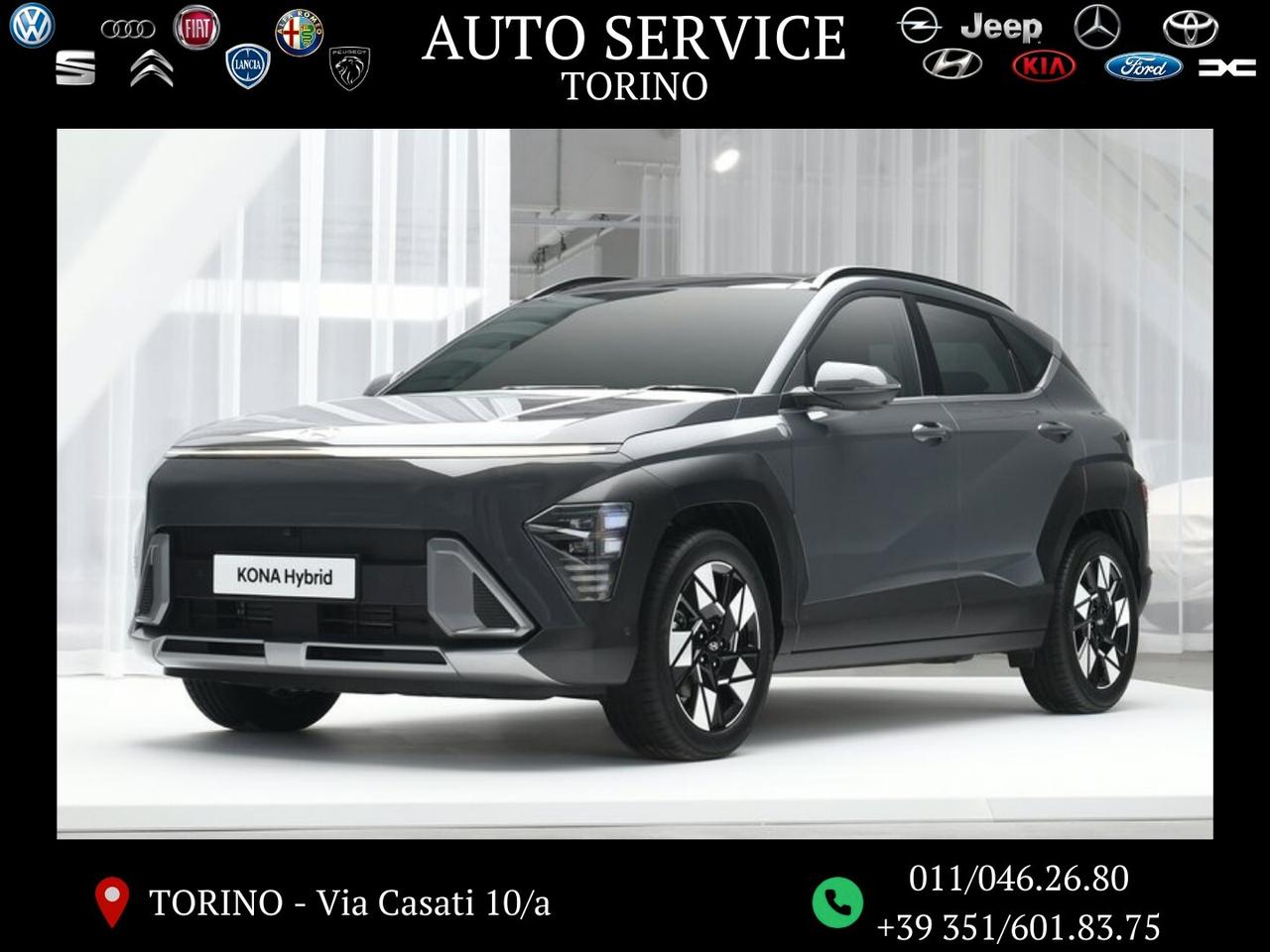 Hyundai Kona Hyundai Nuova KONA Hybrid - 1.6 HEV X Line 2WD DCT