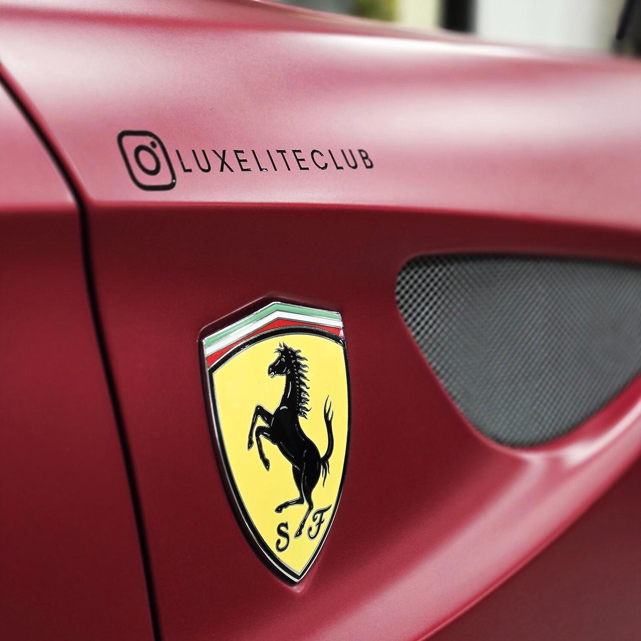 Ferrari FF MATTE RED ORIGINALE FERRARI_TUTTI I SERVICE_LIFT_TOP!!