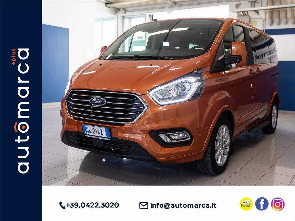 FORD tourneo custom 320 2.0 tdci MHEV 185cv Titanium L1H1 E6.2 del 2021