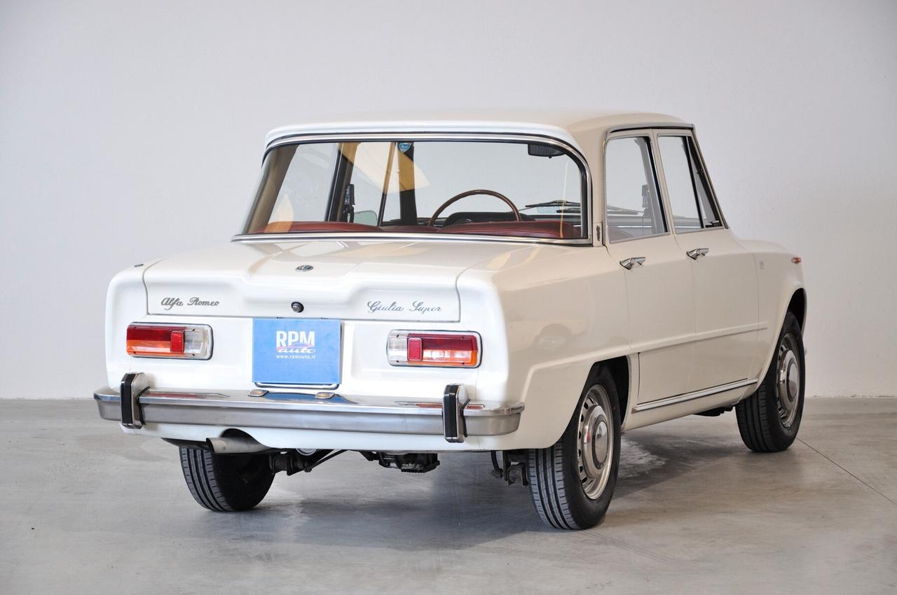 Alfa Romeo Giulia Super Biscione 1600 ASI ORO immacolata