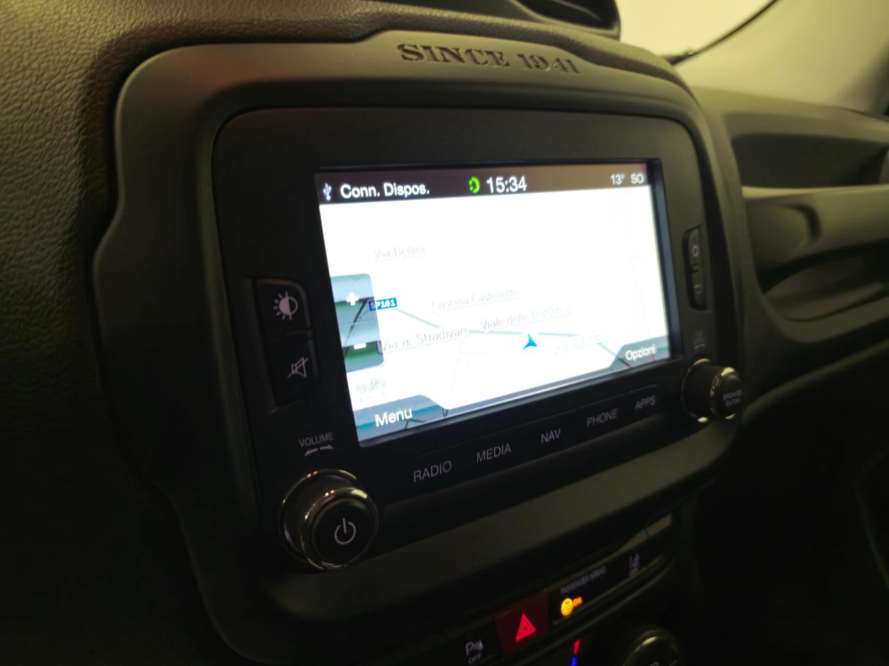 Jeep Renegade 1.6 mjt Limited fwd 120cv - Sens. Park. - Gancio - Carplay