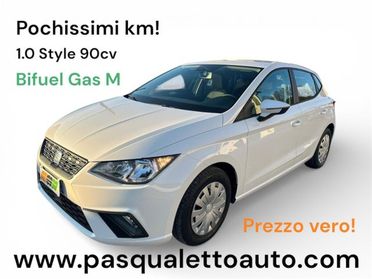 SEAT Ibiza Bifuel! Pochissimi km! 1.0 TGI 5 porte Style