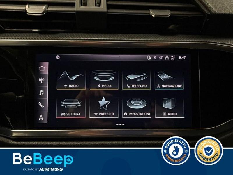 Audi Q3 SPORTBACK 40 2.0 TDI S LINE EDITION QUATTRO 200