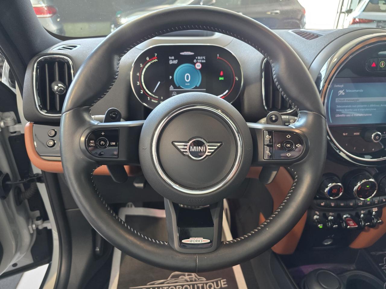 Mini Countryman John Cooper Works ALL4 TETTO/HEAD-UP/MALT BROWN