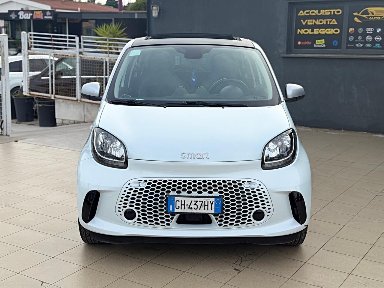 Smart ForFour EQ Racingrey (22kw) Cabrio Garanzia 12 Mesi