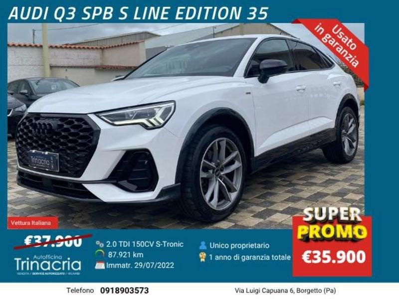 Audi Q3 SPB S Line Interno ed esterno 2.0 TDI 150CV S Tronic