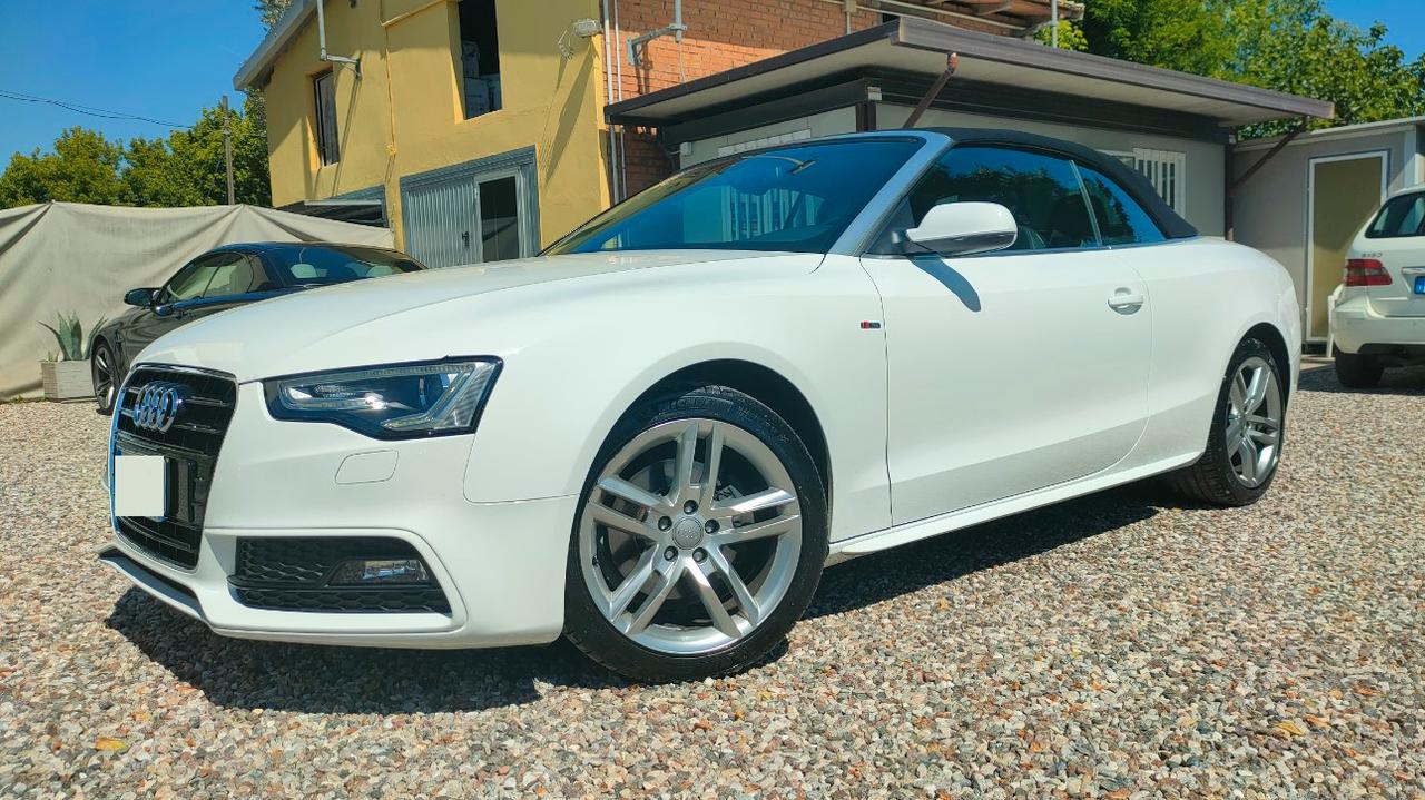 Audi A5 Cabrio 2.0 tdi S-Line 177cv Multitronic 135k KM