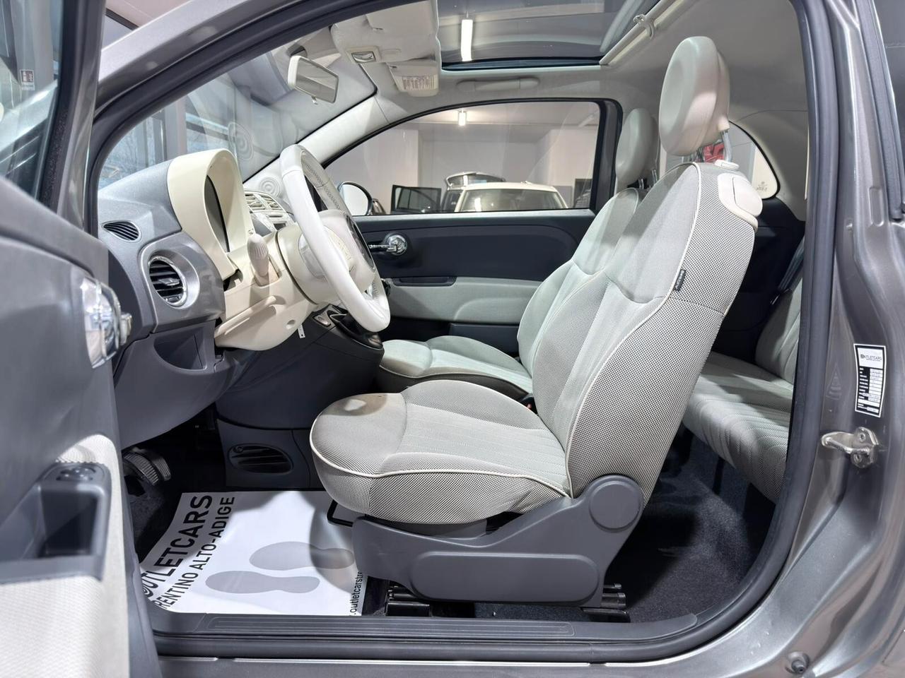 FIAT 500 1.2 69CV LOUNGE TETTO PANORAMICO