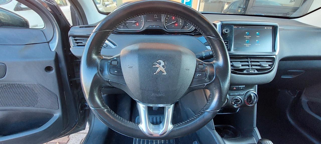 PEUGEOT 208 1,2 GPL DI SERIE 82 CV TELEFONO CRUISE CONTROL LEGA SENSORI OK CERTIFICATA