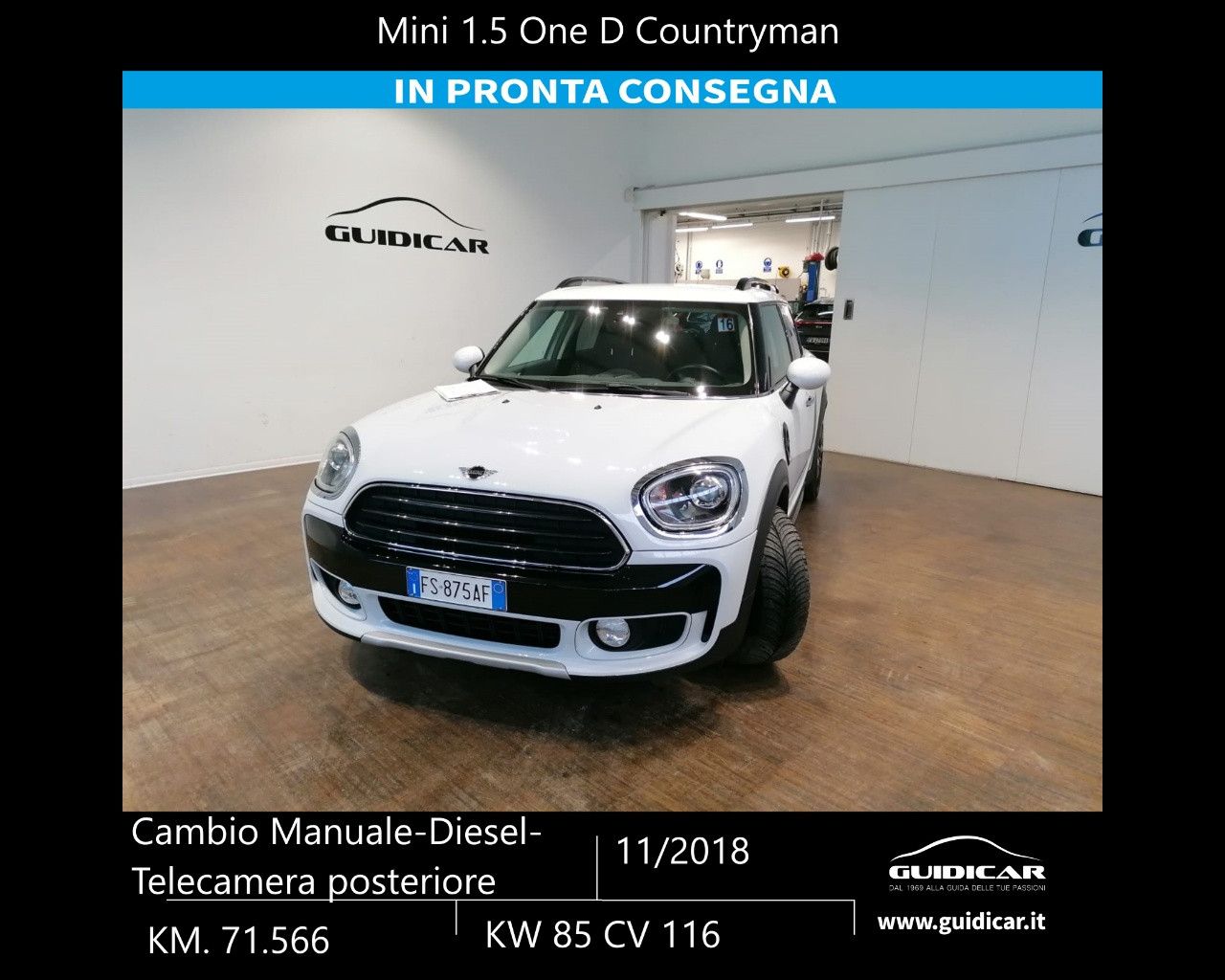 MINI Mini Countryman F60 Mini 1.5 One D Countryman